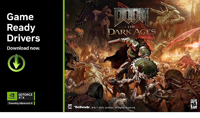 DOOM: The Dark Ages, Empyreal, Deedlee Doo! Carkour! ve The Elder Scrolls IV: Oblivion Remastered DLSS Teknolojisiyle Artık Daha G&uuml;&ccedil;l&uuml;!