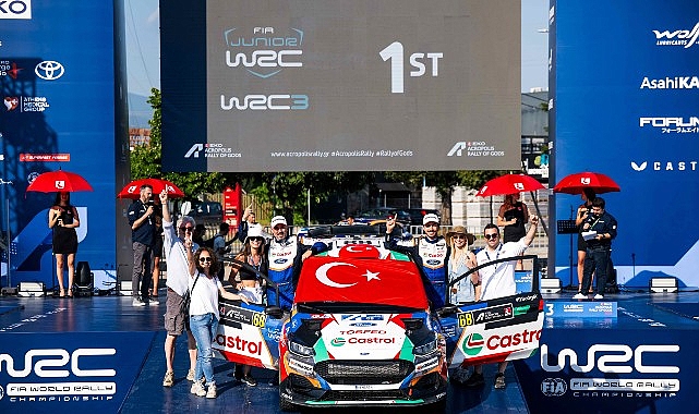 D&uuml;nya Ralli Şampiyonası&rsquo;nda JWRC&rsquo;de İlk T&uuml;rk Zaferi! Ali T&uuml;rkkan Tarihe Ge&ccedil;ti!