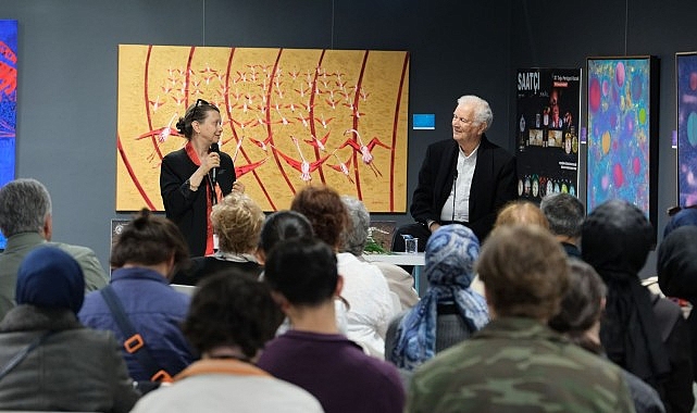 D&uuml;nyaca &uuml;nl&uuml; ressam Prof. Dr. S&uuml;leyman Saim Tekcan, Seka Sanat ve İhtisas Merkezi&rsquo;ne &ouml;vg&uuml;lerde bulundu
