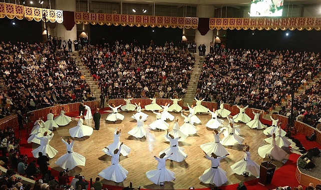 D&uuml;nyanın D&ouml;rt Bir Yanından Mevlana Dostları 752. Şeb-İ Arus&rsquo;ta Buluştu