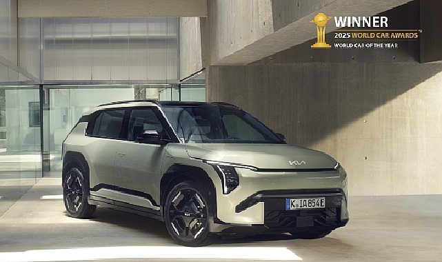 D&uuml;nyanın en iyi otomobili Kia EV3