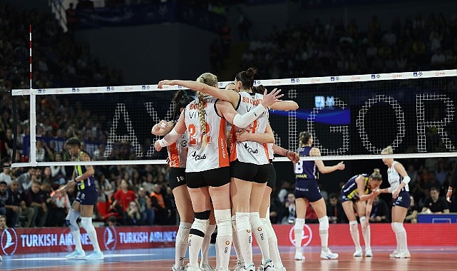 Eczacıbaşı Dynavit, AXA Sigorta Kupa Voley&rsquo;de 2. oldu