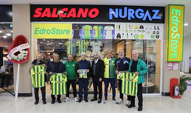 Edremitspor Taraftar Mağazası &ldquo;EdroStore&rdquo; hizmete a&ccedil;ıldı