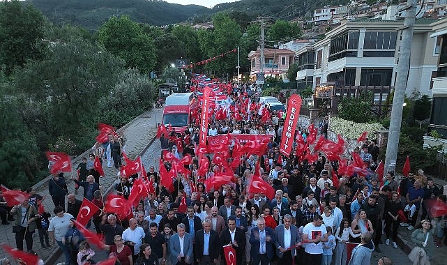 Edremit&rsquo;te 19 Mayıs coşkusu