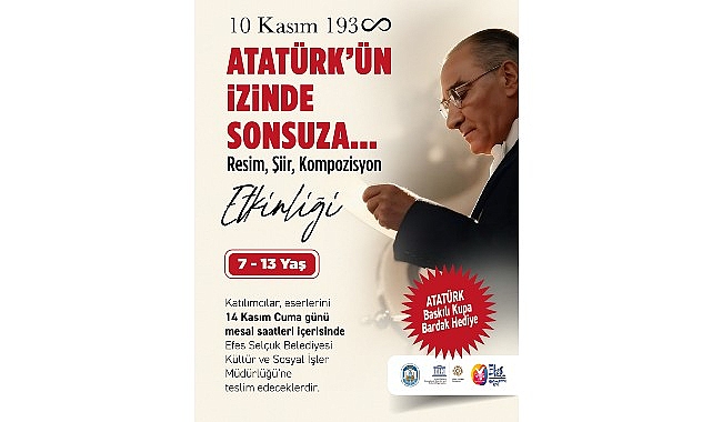 Efes Sel&ccedil;uklu &ccedil;ocuklar Atat&uuml;rk&rsquo;&uuml; anlatacak