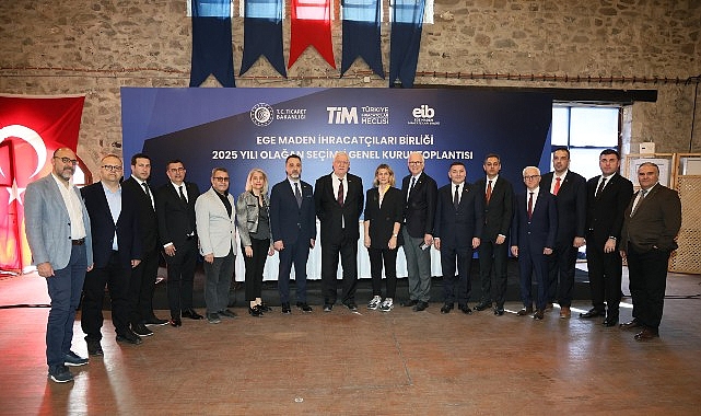 Ege Maden İhracat&ccedil;ıları Birliği&rsquo;nde yeni d&ouml;nem start aldı
