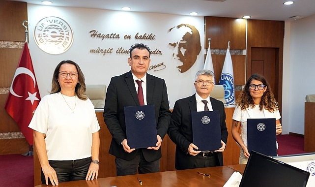Ege MYO&rsquo;dan &ouml;ğrencilerin mesleki gelişimine y&ouml;nelik iki &ouml;nemli protokol