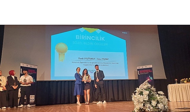 Egeli gen&ccedil; araştırmacıya birincilik &ouml;d&uuml;l&uuml;