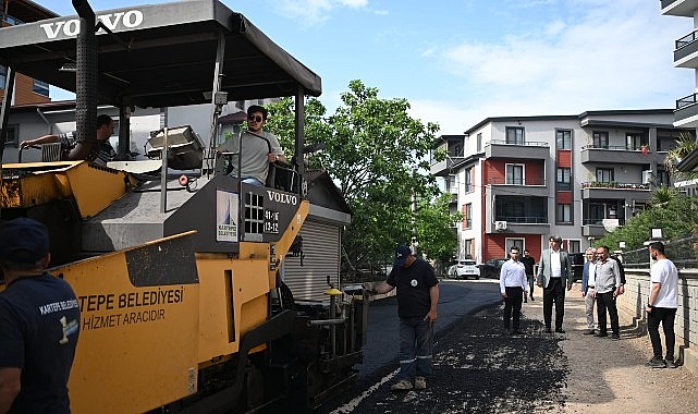 Ertuğrulgazi Mahallesi&rsquo;ne 250 Ton Asfalt