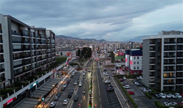 Eski Havaalanı Caddesi g&uuml;venli, konforlu ve ışıl ışıl