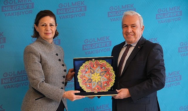 Eskişehir&rsquo;den Nil&uuml;fer&rsquo;e dostluk ziyareti