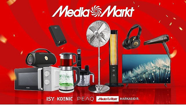 Ev Teknolojisinden Eğlenceye: MediaMarkt kendi markalarını yeni &uuml;r&uuml;nlerle b&uuml;y&uuml;t&uuml;yor