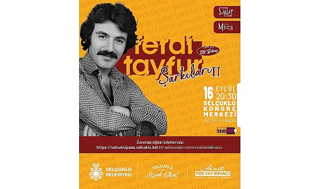 Ferdi Tayfur Şarkıları Bu Kez A&ccedil;ık Havada Dinleyicilerle Buluşacak