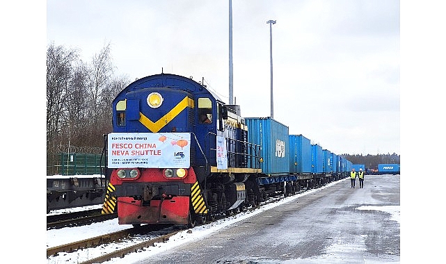 FESCO, &Ccedil;in'den St. Petersburg'a İlk Doğrudan Tren Seferini Başlattı