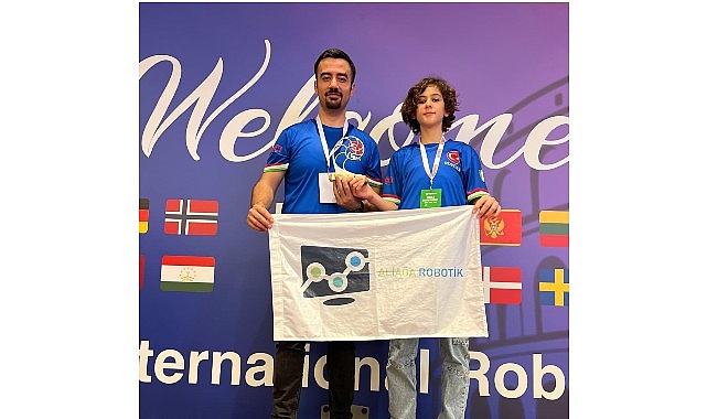 Fibonacci Robot Olimpiyatlarında Aliağa&rsquo;dan 3 D&uuml;nya Birincisi