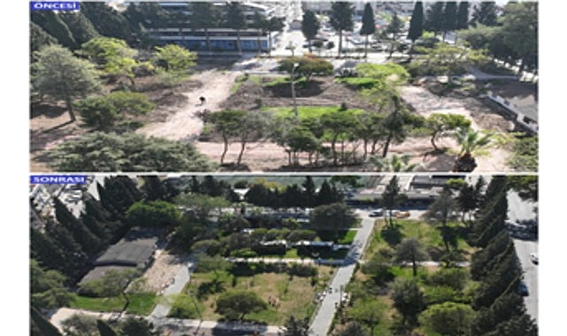 Fırat Yılmaz &Ccedil;akıroğlu Parkı k&uuml;llerinden doğdu