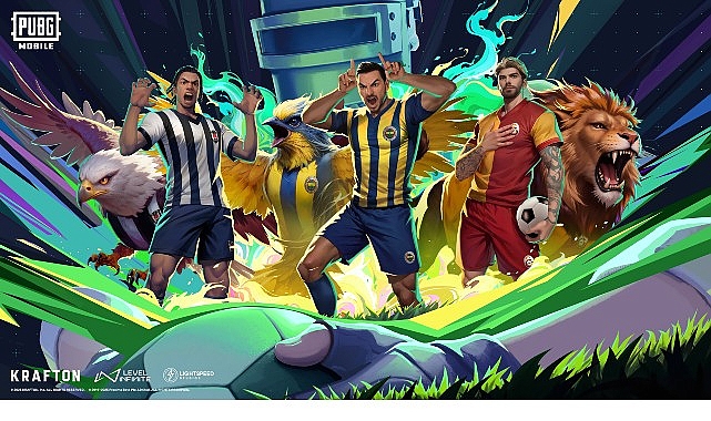 Futbolun Devleri PUBG MOBILE&rsquo;da