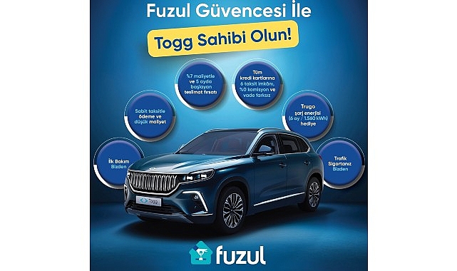 Fuzul ve Togg, T&uuml;rkiye&rsquo;nin Otomobilini T&uuml;rkiye&rsquo;nin Finans Modeliyle Buluşturdu