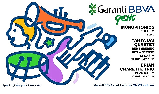 Garanti BBVA Gen&ccedil; Konserleri Kasım Ayında Devam Ediyor