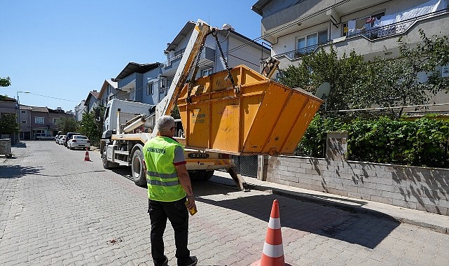 Gaziemir Belediyesi&rsquo;nden moloz atıklarına &ccedil;evreci &ccedil;&ouml;z&uuml;m