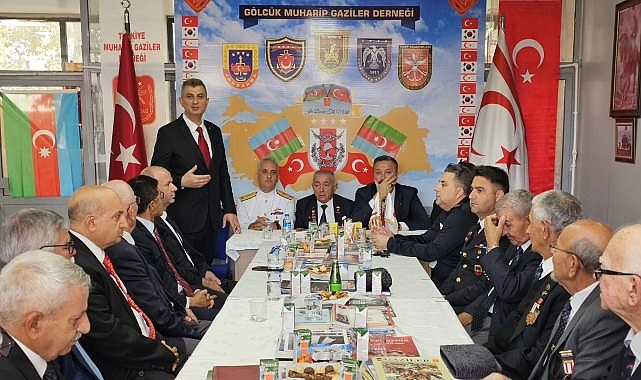Gaziler G&uuml;n&uuml; G&ouml;lc&uuml;k&rsquo;te T&ouml;renle Kutlandı