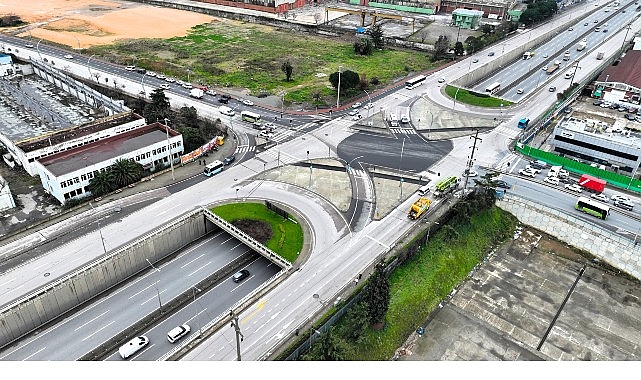 Gebze Feniş Kavşağı&rsquo;nda trafik rahat ve akıcı