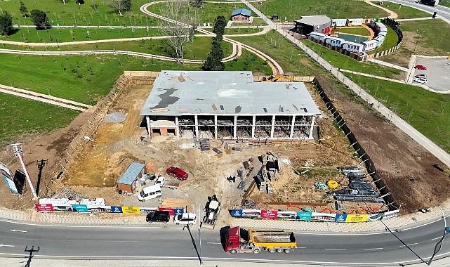 Gebze İtfaiye Hizmet Binası&rsquo;nda ilerleme y&uuml;zde 60