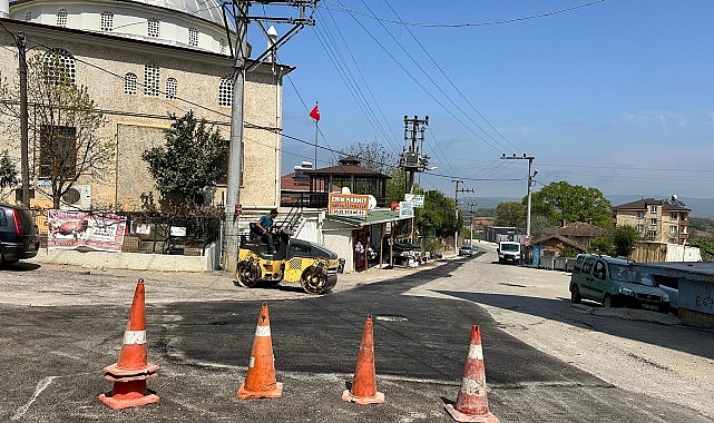 Gebze k&ouml;ylerinde hummalı yol &ccedil;alışması