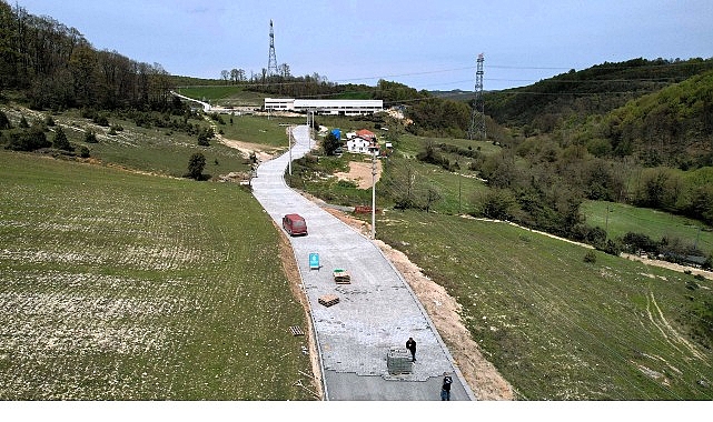 Gebze k&ouml;ylerine kaliteli yol, konforlu ulaşım