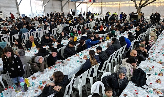 Gebze&rsquo;de bir sofra, bin bereket