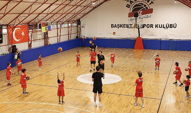 Geleceğin basketbolcuları &Ccedil;ankaya'da yetişiyor