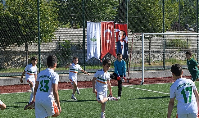 Geleceğin futbolcuları Osmangazi&rsquo;de sahaya &ccedil;ıktı