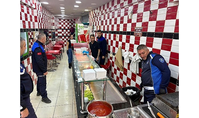 Gemlik&rsquo;te D&ouml;nercilere Hijyen Denetimi