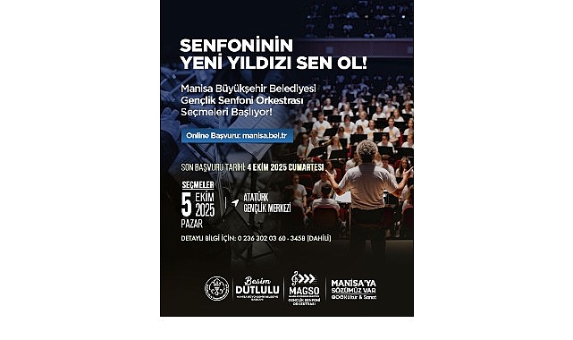 Gen&ccedil;lik Senfoni Orkestrası&rsquo;nda Sen de Yerini Al