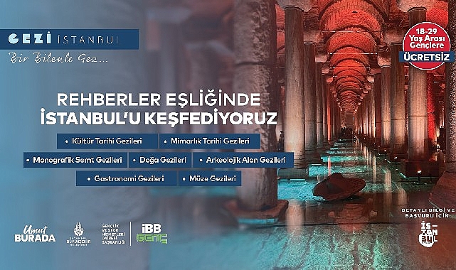Gezi İstanbul i&ccedil;in kayıtlar başladı