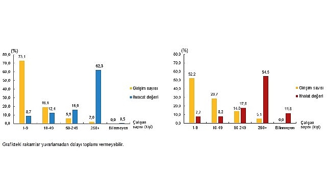 Girişim &Ouml;zelliklerine G&ouml;re Uluslararası Hizmet Ticareti İstatistikleri, 2023
