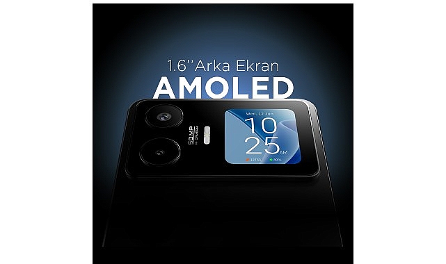 GM 26 Pro 5G, T&uuml;rkiye&rsquo;de ilk olan AMOLED arka ekranıyla fark yaratıyor