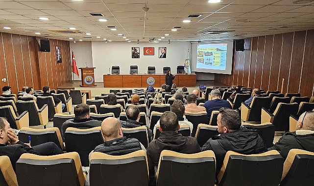 G&ouml;lc&uuml;k Belediyesi personeline İSG eğitimi verildi