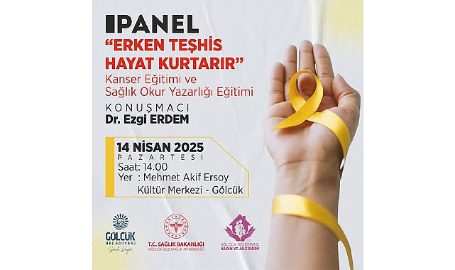 G&ouml;lc&uuml;k Belediyesi&rsquo;nden kanser ve sağlık okuryazarlığı eğitimi