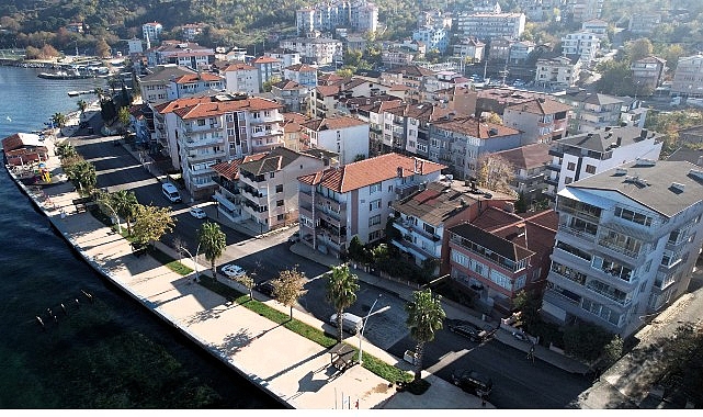 G&ouml;lc&uuml;k Halıdere sahilinde &uuml;styapı sil baştan
