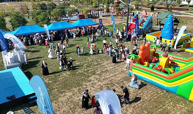 G&ouml;lc&uuml;k Millet Bah&ccedil;esi &ccedil;ocuk kahkahalarıyla şenlendi