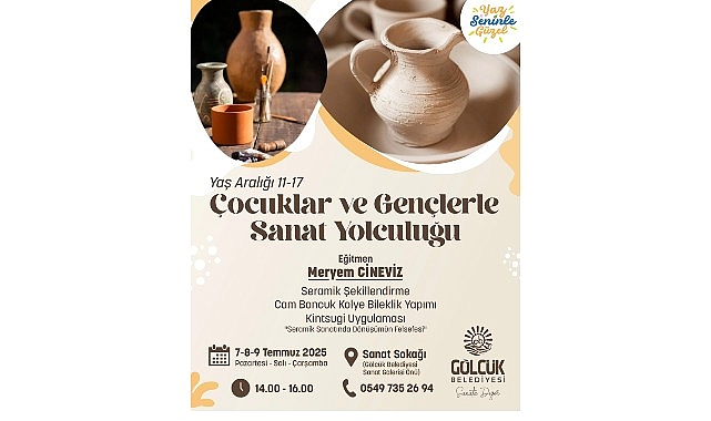 G&ouml;lc&uuml;k'te Sanatla B&uuml;y&uuml;yen Nesiller Bir Araya Geliyor
