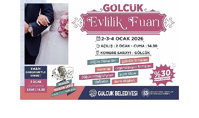 G&ouml;lc&uuml;k&rsquo;te Yeni Evlenecek &Ccedil;iftler Bu Fuar Sizin İ&ccedil;in