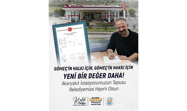 G&ouml;me&ccedil; Belediyesi&rsquo;ne Yeni Bir M&uuml;lk Kazandırıldı