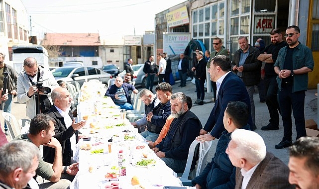 G&ouml;n&uuml;l Buluşmaları Kapsamında Yeni Sanayi Sitesi&rsquo;ndeyiz
