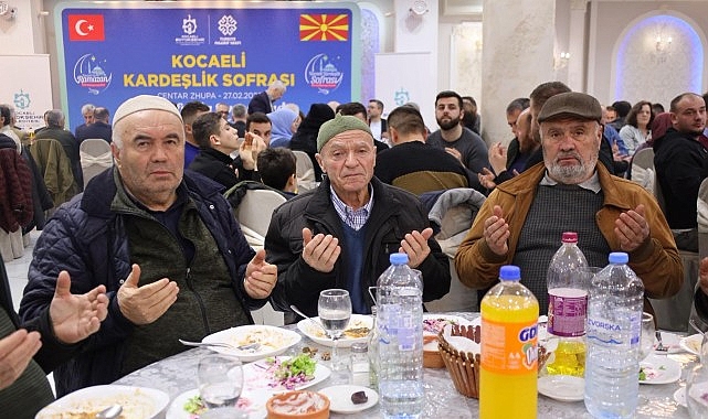 G&ouml;n&uuml;l sofrası Makedonya Zhupa&rsquo;da kuruldu