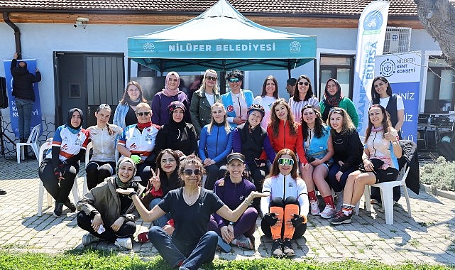 Granfondo Bursa &ouml;ncesi bisikletliler Nil&uuml;fer&rsquo;de buluştu