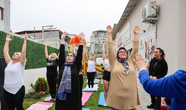 G&uuml;lşah Durbay Kadın Danışma Merkezi&rsquo;nde yoga heyecanı