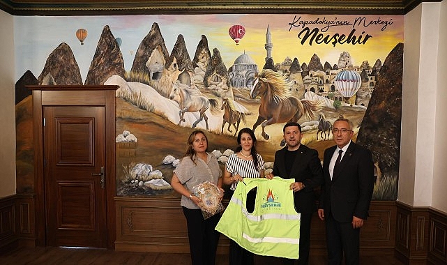 G&uuml;lşehir Belediye Başkanı Erkan &Ccedil;iftci&rsquo;den Başkan Arı&rsquo;ya Ziyaret