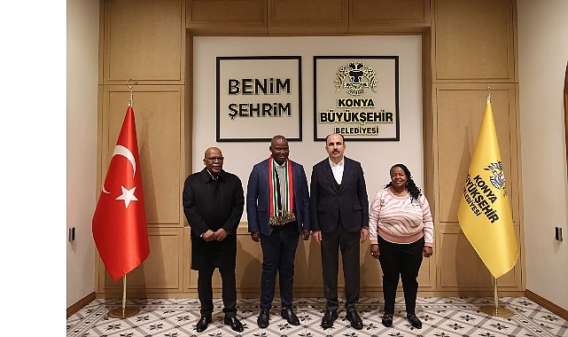 G&uuml;ney Afrika Yerel Y&ouml;netimler Birliği Başkanı Stofile, Başkan Altay&rsquo;ı Ziyaret Etti